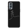 Black Silicone Case For OnePlus Nord 2 5G Phone Case Cover Soft Funda For One Plus OnePlus Nord 2 Back Cover Case 1+Nord 2 Nord2