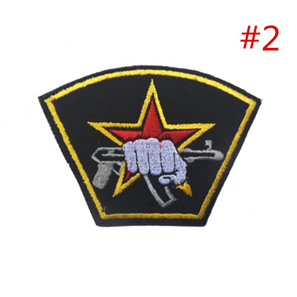1PCS Military Embroidery patches badge Emblem hook Patch Embroidered armband 1PCS Military Embroidery patches badge Emblem hook Patch Embroidered armband