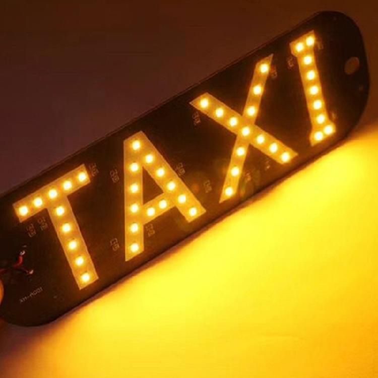 USB Taxi Top Light Roof Taxi Sign Waterproof Taxi Dome Light with Suction Cup