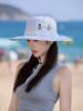 Wide Brim Sun Hat With Face And Neck Cover, UV Protection, Breathable, For Outdoor Travel Cycling Hiking