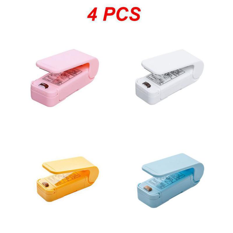 Abs Material Multi-Functional Sealer Aa Battery-Powered Can Seal Potato Chips Instant Noodles And Any Other Plastic Bags