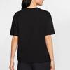 Nike Sportswear Essentials Embroidered Logo Short Sleeve T-Shirt Women Tops Black CT2587-010