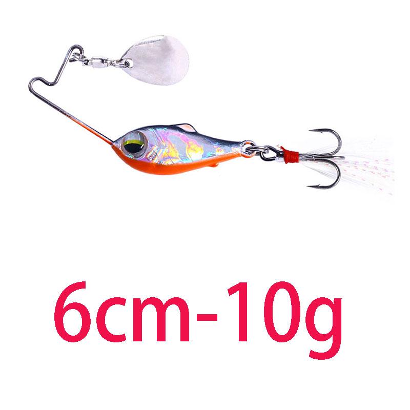 4g 8g 10g 15g 20g Fishing Lures Wobble Rotating Metal Vib Vibration Bait Fishing  Artificial Hard Baits Spinner Spoon Lure Pesca