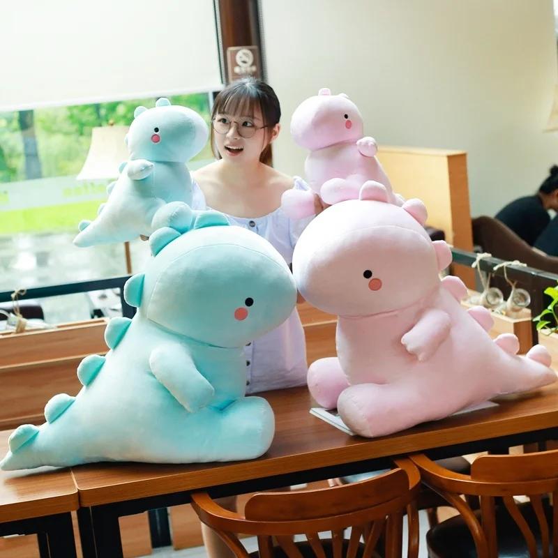 30-60cm Giant Dinosaur Plush Toy Kawaii Stuffed Soft Animal Doll Children Baby Cartoon Toy Classic Gift
