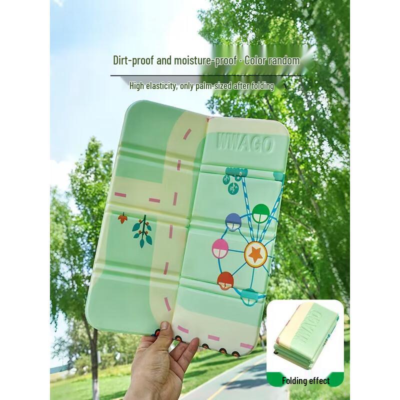 Portable Foldable Outdoor Cushion with Storage Bag