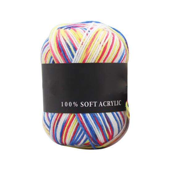 Woolen Yarn Triple Brands Soft Milk Cotton Solid Color Knitting Yarn