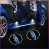 2pcs Car Door Welcome Lights Led Projector Lamp Auto Accessories For Ford Focus Mondeo Kuga Fiesta MK7 Escort Explorer Edge 2 4 MK2