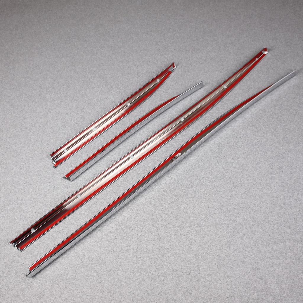 RUIQ Toyota New Land Cruiser 250 Series Exterior Side Door Under Specially Designed for the Toyota Land Cruiser 250 Chrome-Plated Mould,