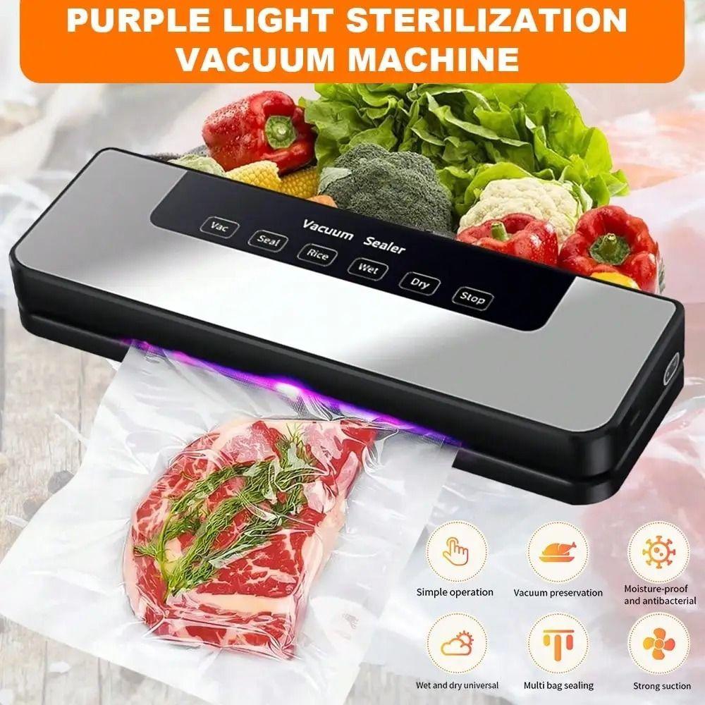Multiple Modes Electric Vacuum Sealer Food Saver Vacuum Sealer  Sous Vide Preservation