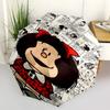 Mafalda, Comic Themed Automatic Opening and Closing Umbrella, Compact Travel Umbrella, Lightweight and Portable, Suitable for Beach Commutin