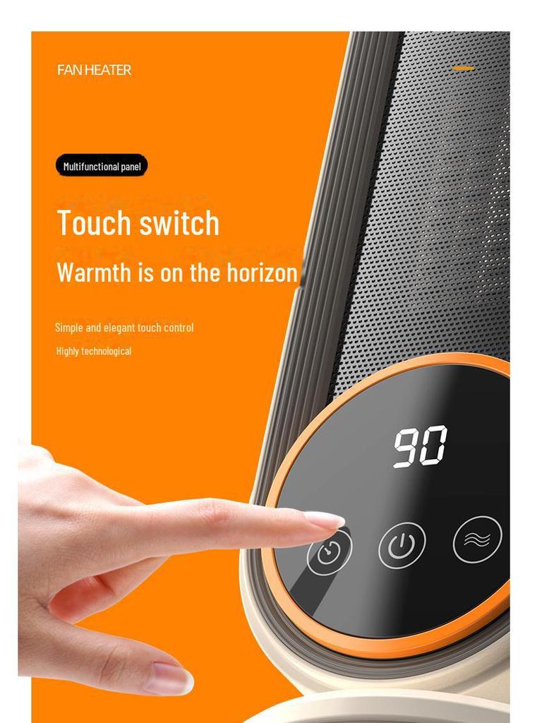 Xinbailu 1200W Smart Ceramic PTC Desktop Heater