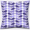 Purple Pattern Pillow Home Office Decoration  Bedroom Sofa Car Cushion Cover