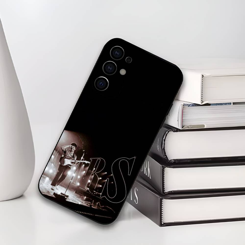 

Singer B-Bruno M-Mars Phone Case For Samsung S25,S24,S21,S22,S23,S30,Ultra,S20,Plus,Soft Silicone Black Cover Samsung S25
