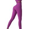 High-Waisted Seamless Yoga Leggings With Pockets Womens Slim Fit Workout Pants Breathable Compression Tights