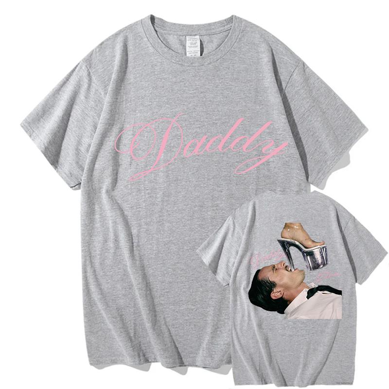 Ashnikko Victoria DADDY 2025 Hip Hop Novelty T-Shirt Pure Cotton TShirt Short Sleeve Summer Men Women Aesthetic Tops Tee Clothes