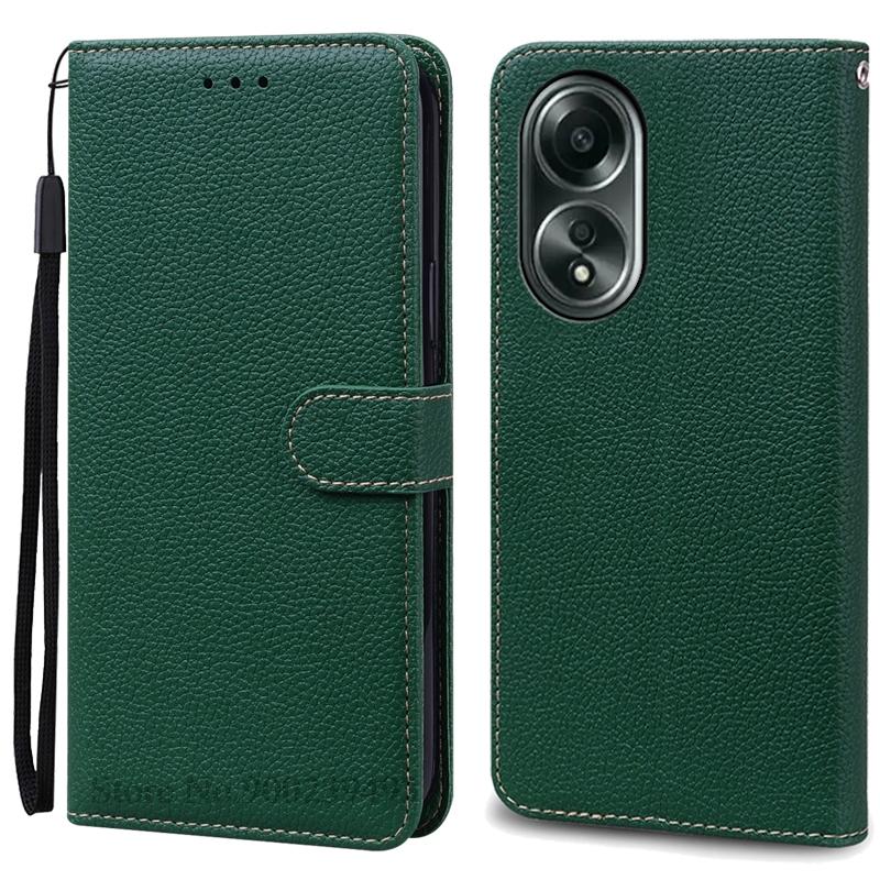 A58 A 58 Case For OPPO A58 Case Silicone Wallet Flip Leather Case For OPPO A58 4G Case Book Cover For OPPO A58 5G Phone Fundas
