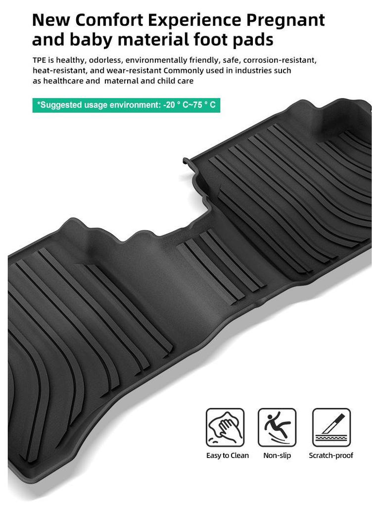 Suzuki Fronx 24-25 TPE Floor & Trunk Mats, Cross-Border. 