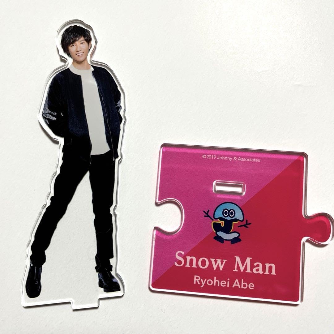 

Snow Man Абе Акриловая подставка Island Store 1-го издания Официальные товары [Подставка Рёхэя]