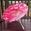 70cm Classical Oil Paper Umbrella Chinese Style Tassel Umbrella Silk Fabric Tassel Umbrella  Girls