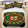National Pride Heritage Three-piece set (1 * duvet cover + 2 * pillowcase, without core) Duvet cover and pillowcase Soft and comfortable