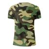 Fashion Men's Short Sleeve Round Neck Printed Top Blouse