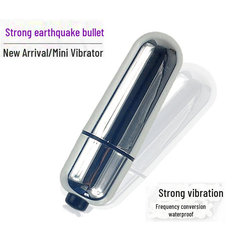 Silicone Vibrating Anal Plug with Bullet Egg - Unisex Adult Toy for Couples