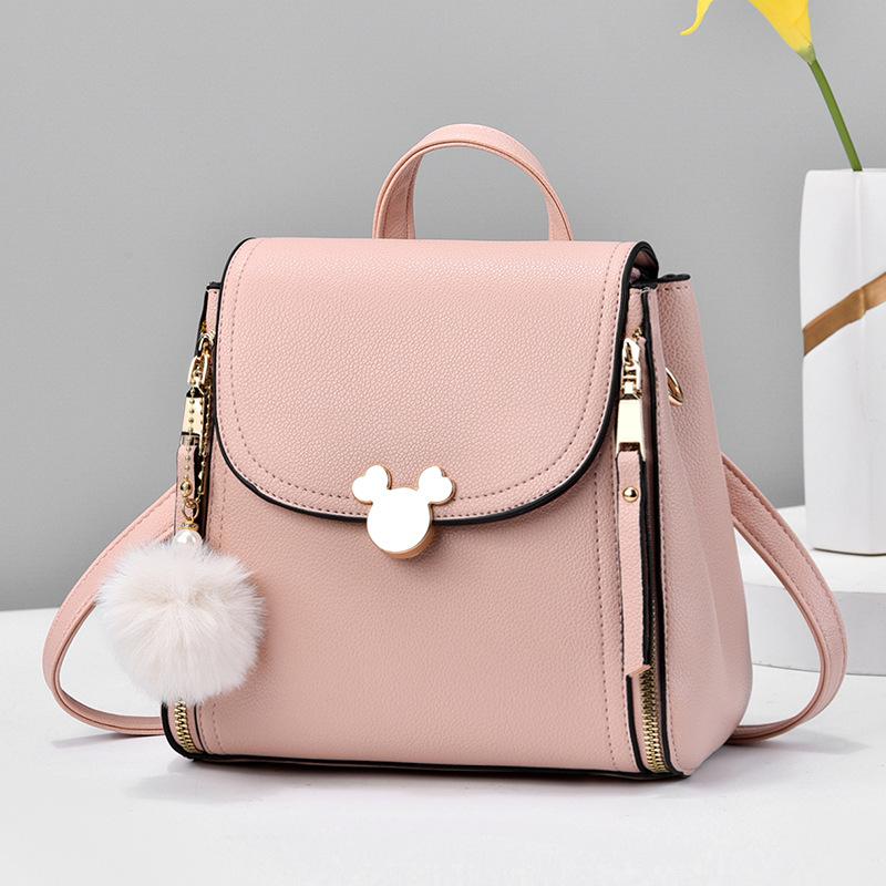 Manufacturer 2025 new backpack messenger bag large capacity foreign style backpack ins trendy fashion casual shoulder bag women