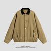 Pure Cotton Jacket for Men's New Jacket American Washable Old Loose Casual Men's Spring and Autumn Clothing