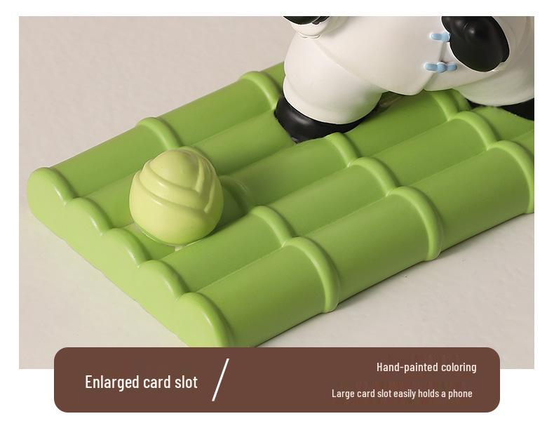 High-End Panda Phone Holder: Creative Desk Ornament and Gift