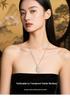 Ice-Clear Diamond Feather Pendant Necklace - Elegant Chinese Style Clavicle Chain Jewelry Gift
