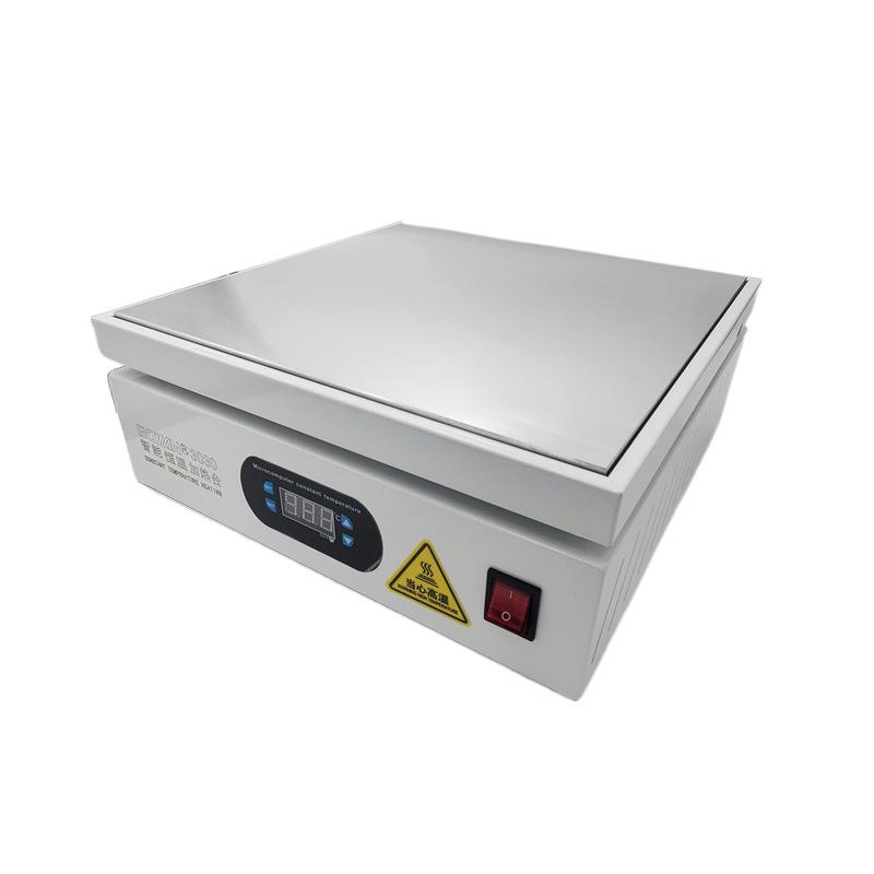 4030 Metal Constant Temperature Heating Plate with Digital Display - Desoldering & Preheating Table with LED Lamp Beads