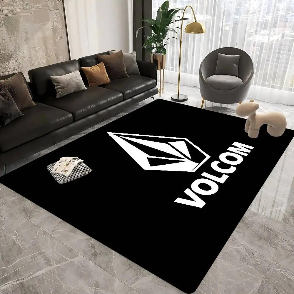 V-Volcoms Bathroom Mat Anti-slip Absorb Water Long Strip Cushion Bedroon Mat Welcome Doormat