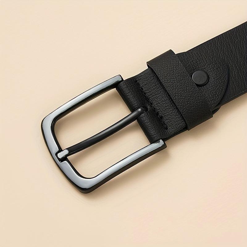 New Men's Autumn and Winter Pin Buckle Simple Versatile Belt Genuine Leather Cowhide Belt New Business Style