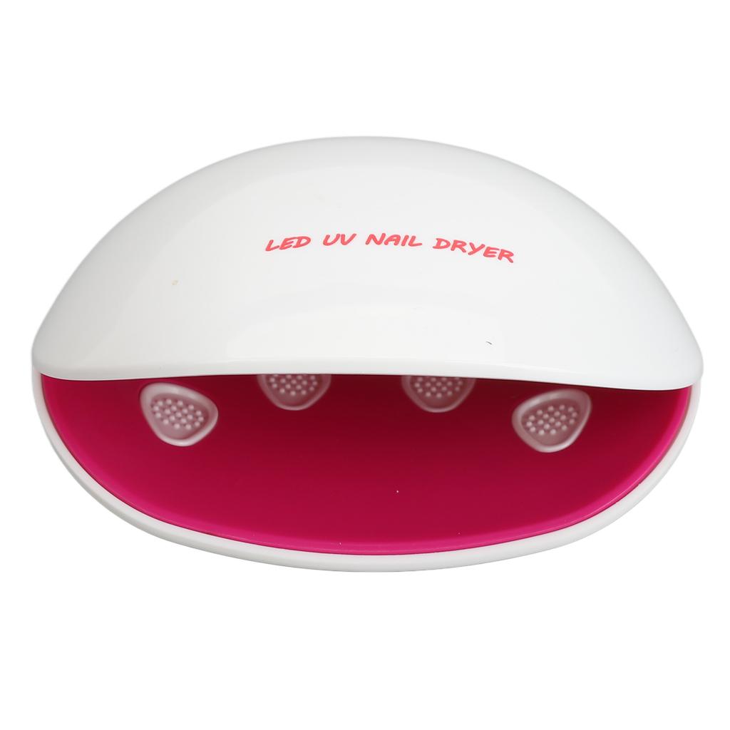 LED Nail Gel Polish Dryer Shaped 12pcs Light Chips 180 Degrees Drying Nail Curing Lamp