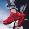 Large Size Breathable Men's Shoes Spring and Autumn Mesh Popular Men's Trendy Shoes Casual Sports Running Blade Men's Shoes