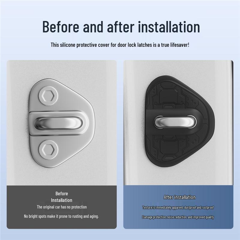 Lynk & Co Car Door Lock Silicone Protection & Shock Absorption Pad