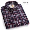 Flanell-Plaidhemden für Herren Klassischer Stil Langarm Umlegekragen Freizeitkleidung Täglicher Gebrauch Pflegeleicht Weiches Material Hemden