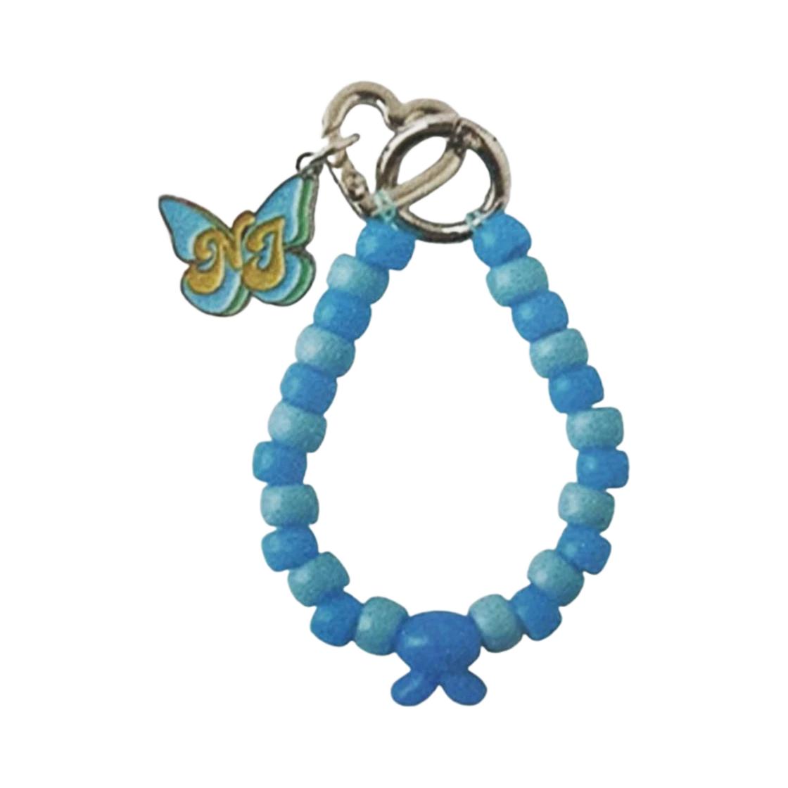 NewJeans Get Up Beads Keyring Blue ONE SIZE