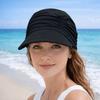 UV Protection Women Sun Hat Elastic Fit Summer Baseball Cap Casual Cooling Visor Cap  Swimming