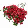 20pcs Artificial Climbing Bougainvillea Flower Vine 80cm Long Silk Bougainvillea Spectabilis Blossom Tree Branch