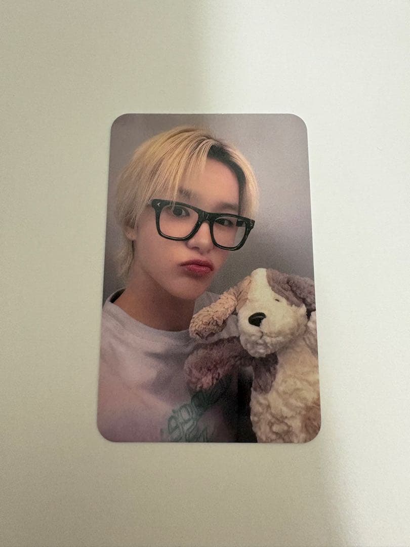 [USED] TREASURE trading card, Korea limited edition, Jihoon, bonus item, Season s Greetings, pop-up store