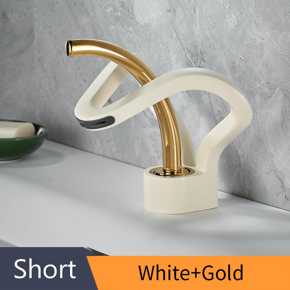 Basin Faucets Waterfall Bathroom Faucet Single handle Basin Mixer Tap Bath Black Faucet Brass Sink Water Crane Silver 855983
