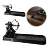 Decorative Figurine for Study Incense Holder with Catch Tray, Archer Warrior Burner, 3D Printed Mysterious Atmosphere Burner Stick Stand Desk, Shelf,