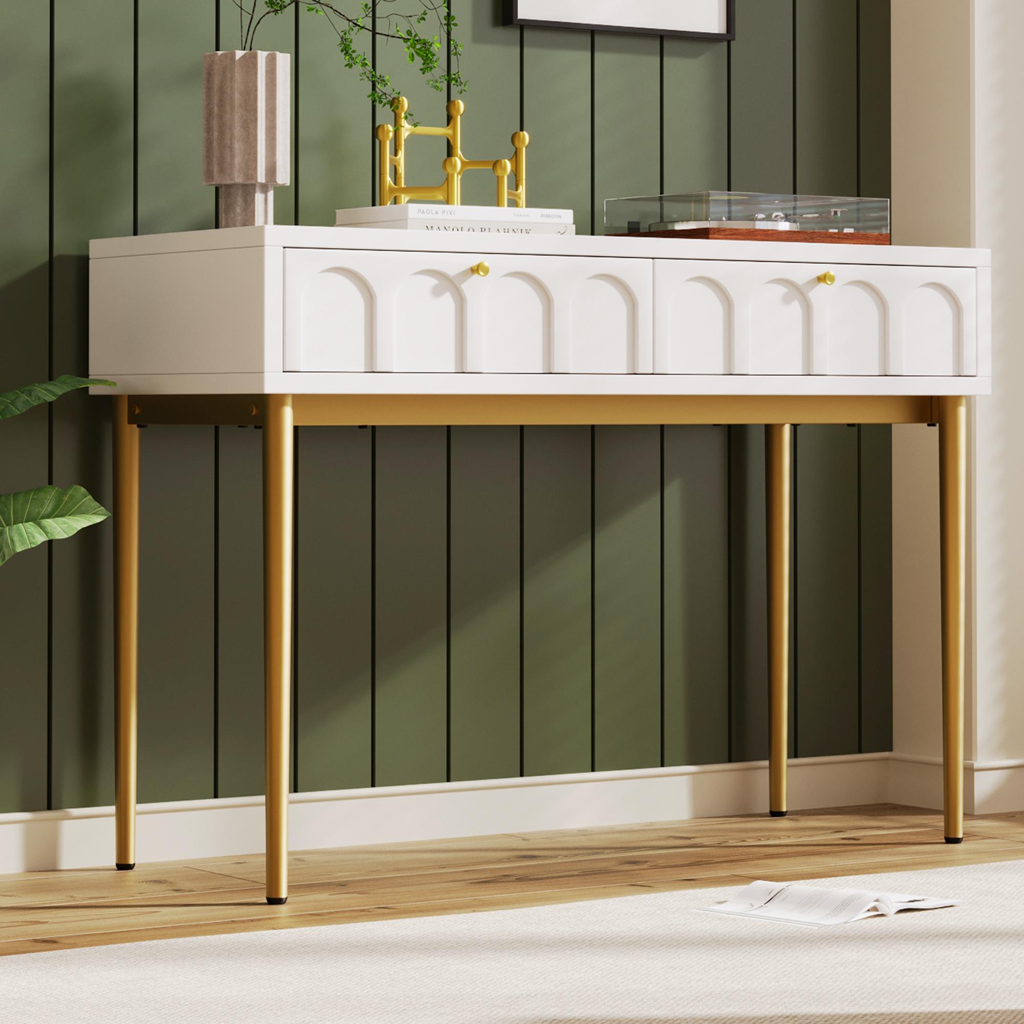 Dressing Table with 2 Drawers 76