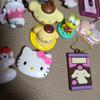 [GEBRAUCHT] Hello Kitty Kuromi My Melody Pompompurin Kiki Lala Maskottchen Acryl Schlüsselanhänger Figur Gacha Bündel Sanrio &