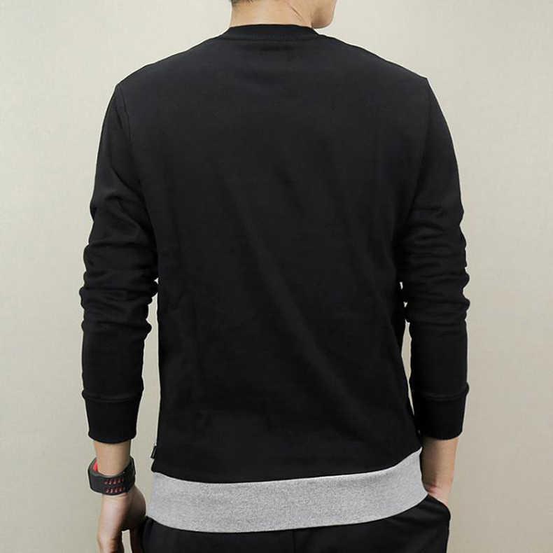 Converse Sweatshirt Men's Black Gray 10007807-A01