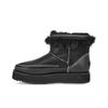 Warme Rutschfeste Plüsch Bequeme Kurze Schneestiefel Damenstiefel Schwarz 1102950-BLK