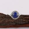 Lapis Lazuli Gemstone Ring, Solid 925 Sterling Silver Ring, Handmade Designer Ring, Bohemian Ring, Gift For Her