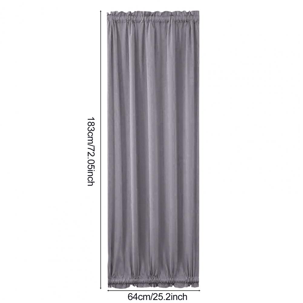 Lichtblockierender Türvorhang Thermischer French Door Vorhang Raum Verdunkelnd Sichtschutz Blackout Vorhangpaneel für Küchen-Terrassentüren
