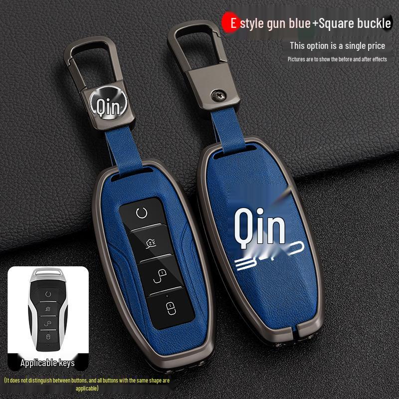 High-End Metal Shell Set for BYD Yuan, Song MAX, Qin 80, 18 Model, S7 Key Fobs